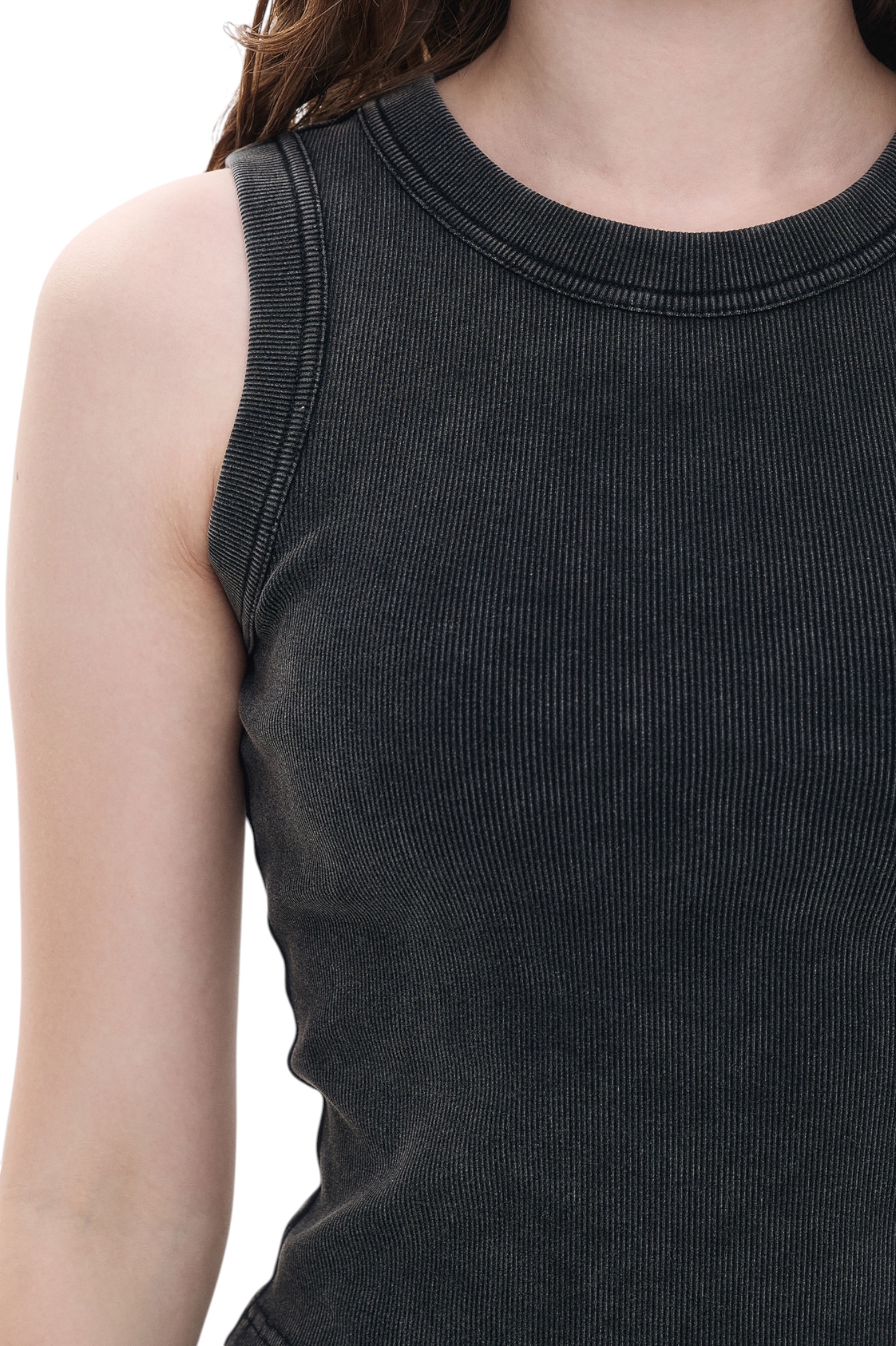 Майка дев. АРТ.AA235025,чер,хл-эл