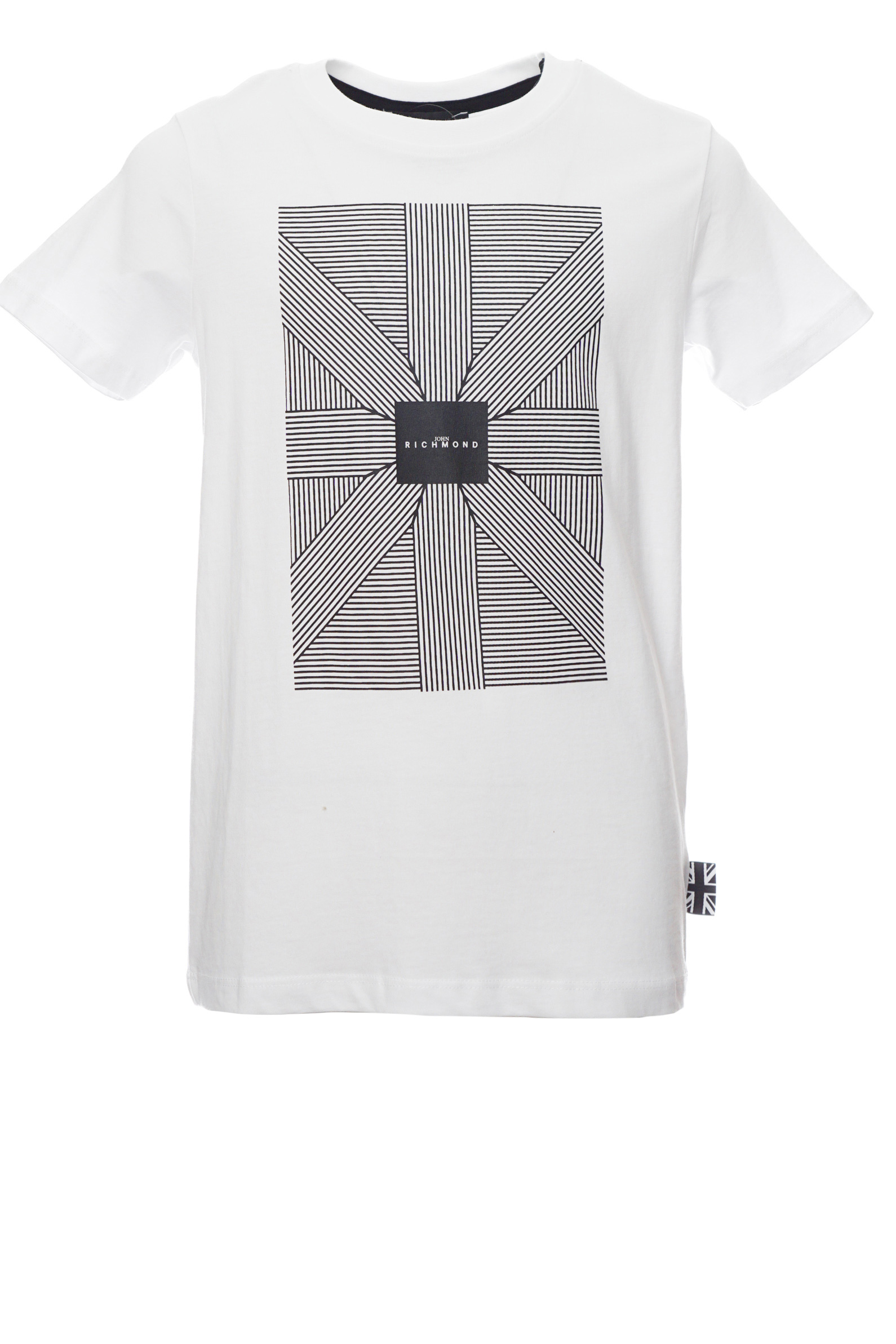 Футболка мал.АРТ.RBP24044TS,бел-чер,хл