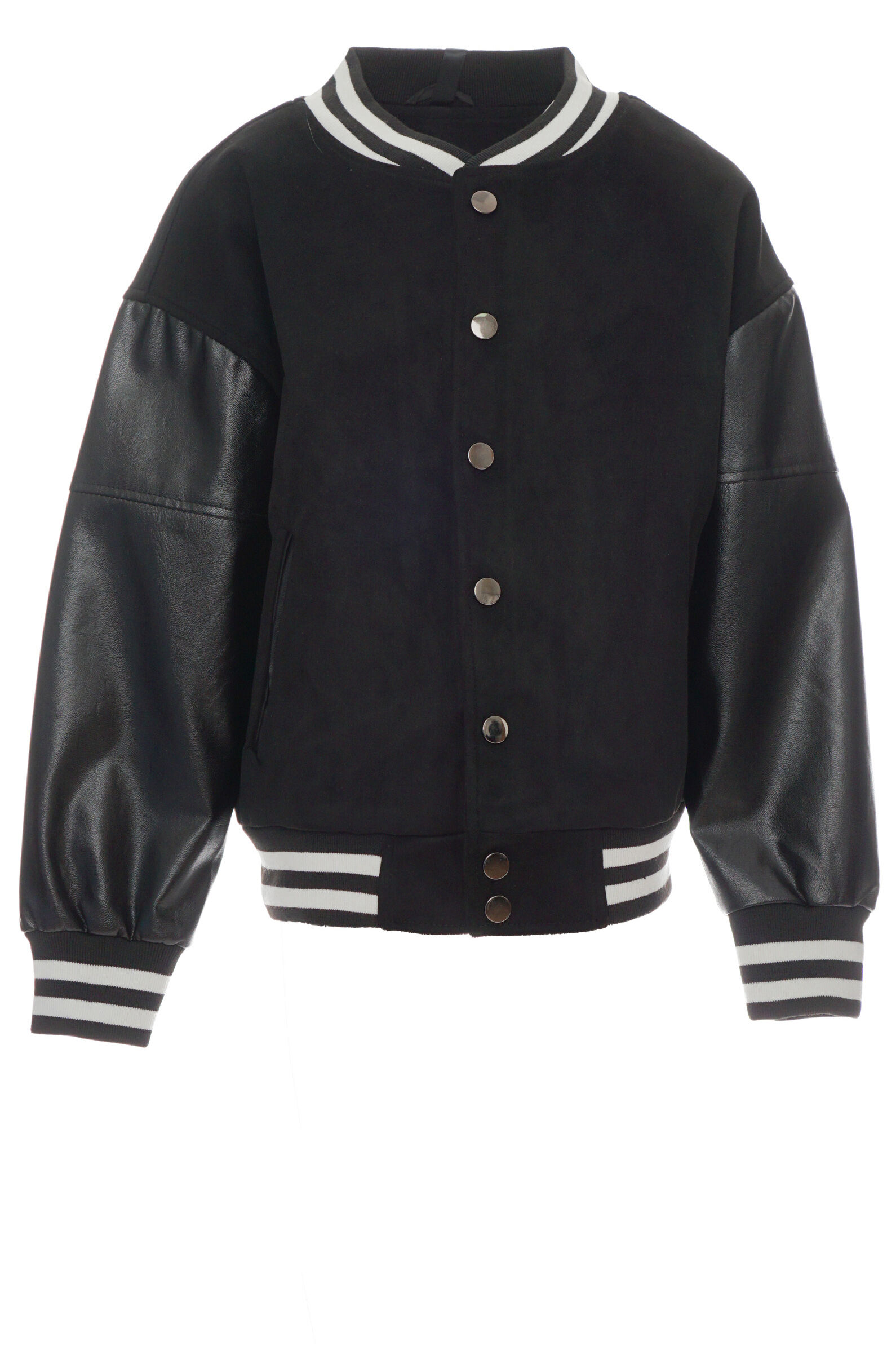 Бомбер мал. АРТ.B-JCK34478,чер,пэ-пу