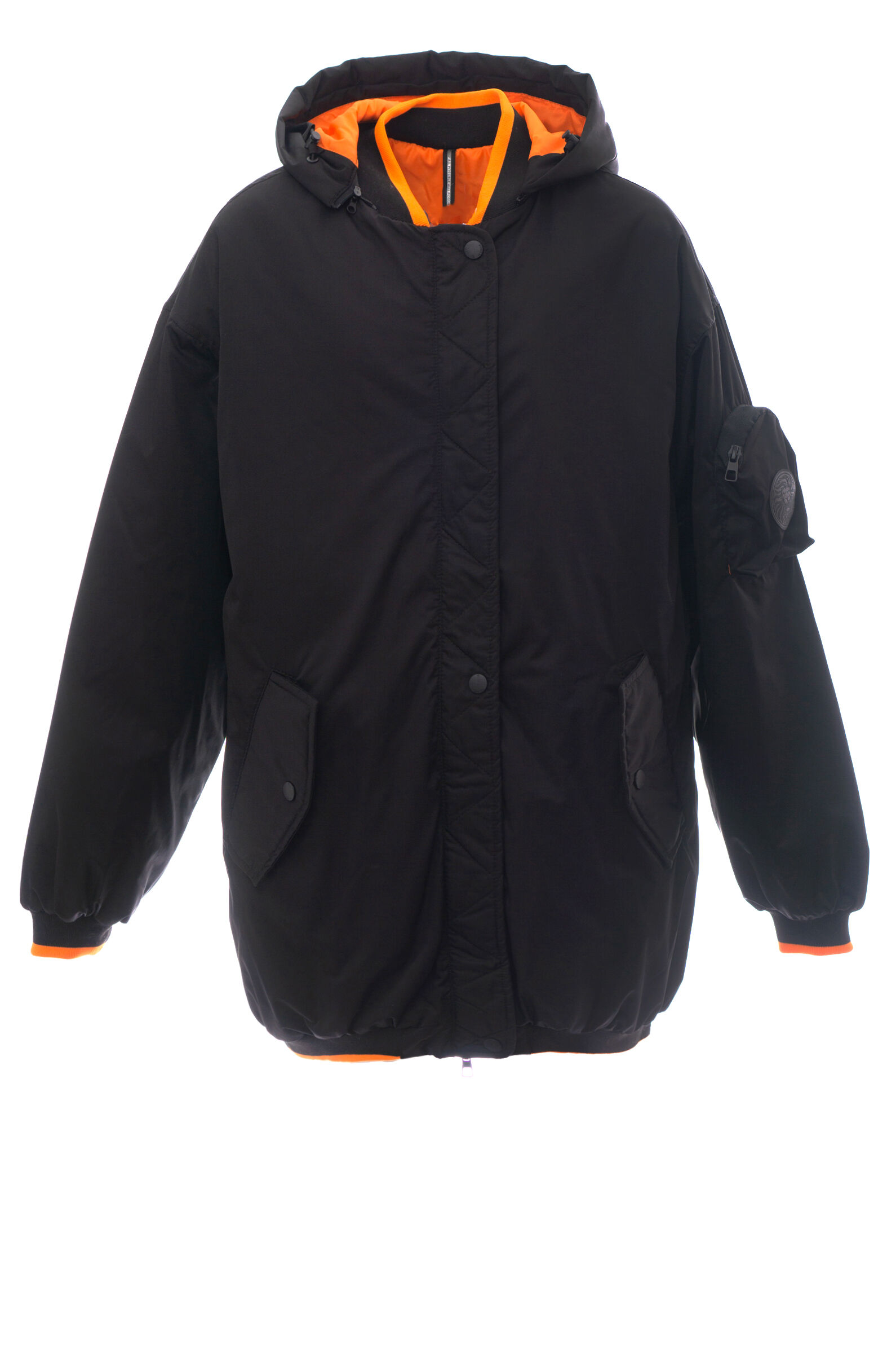 Бомбер дев. АРТ.Смэш,чер,пэ/пэ