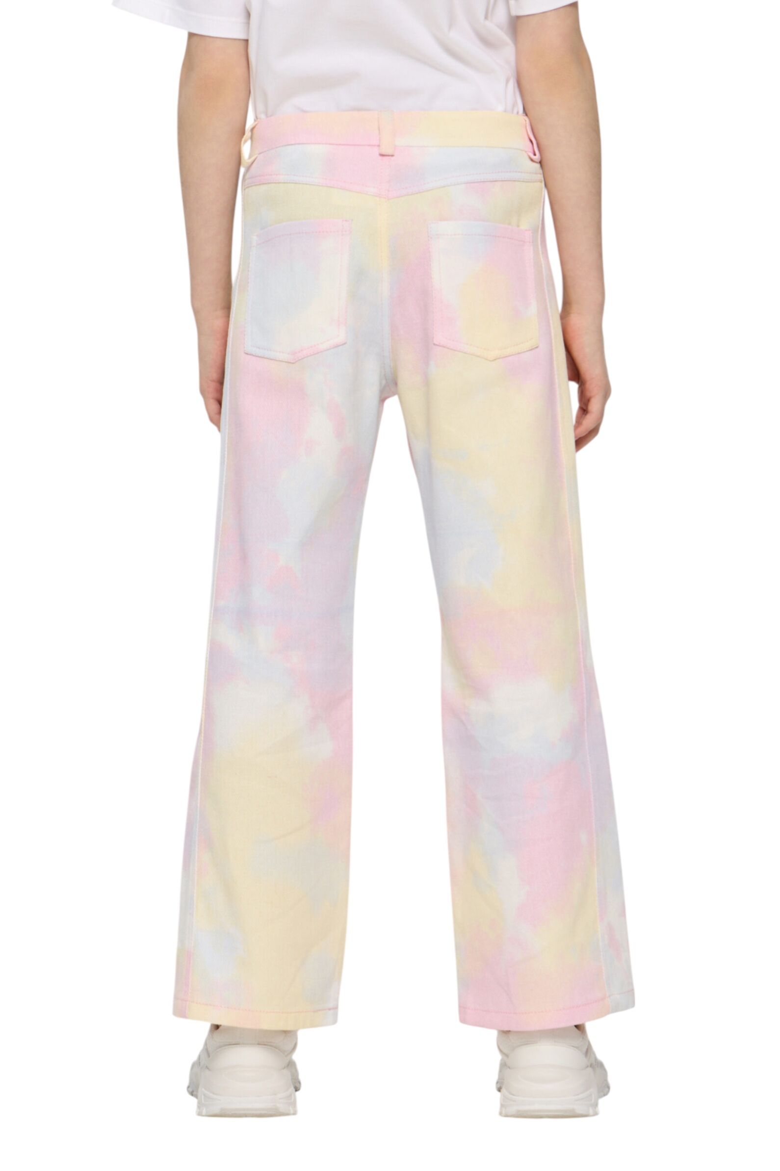 Брюки дев. АРТ.44.128,мул,хл