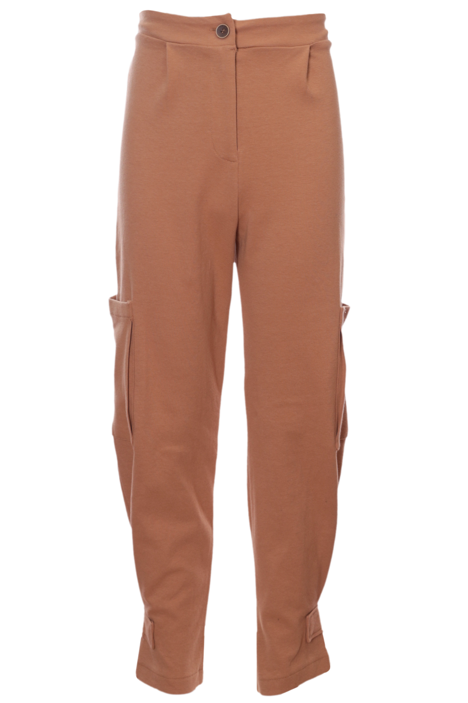 Брюки дев. АРТ.52123561,св.кор,хл-пэ-эл