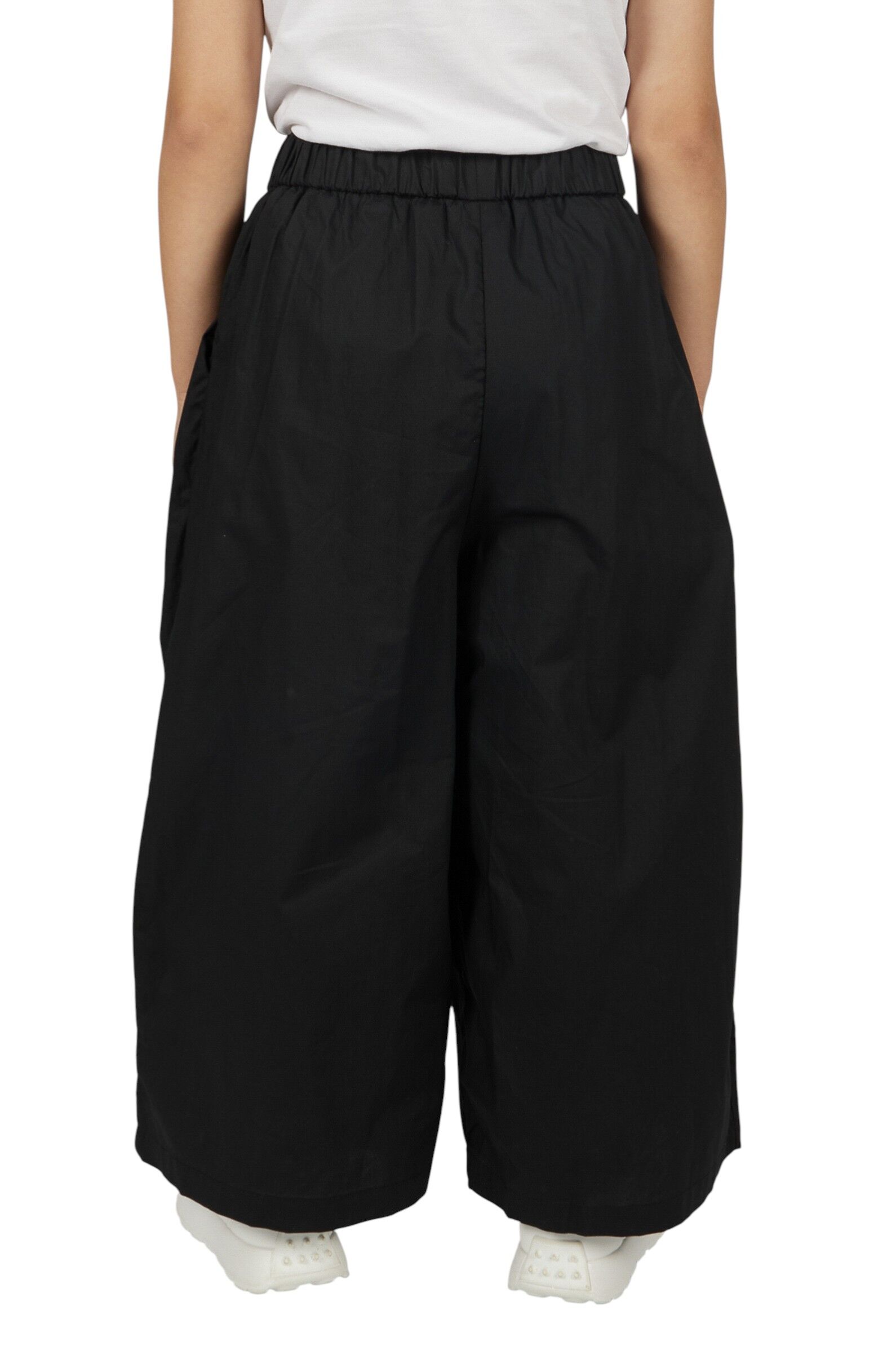 Брюки дев. АРТ.G-TR26121,чер,хл-пэ