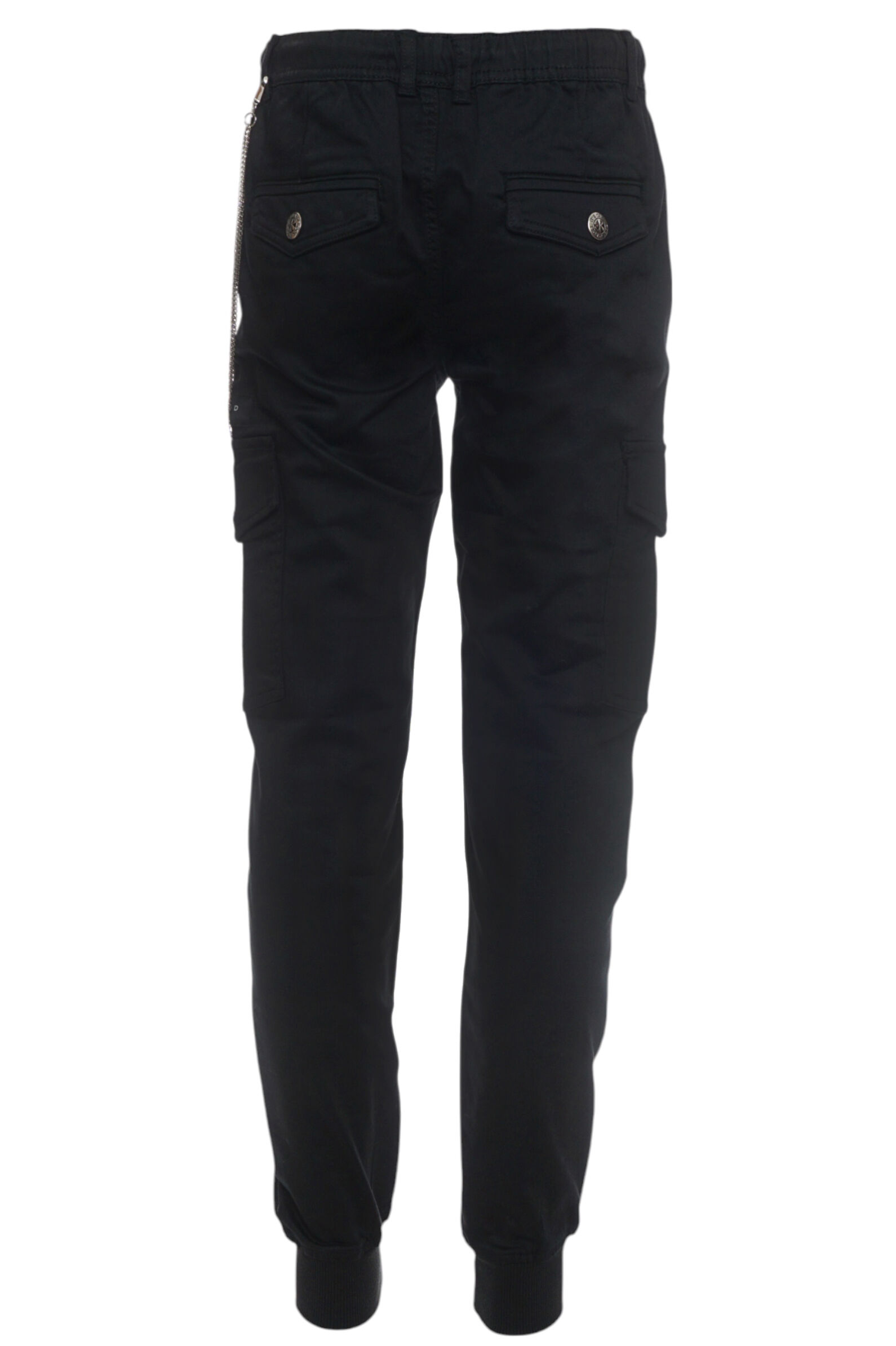 Брюки мал. АРТ.RBA24180PA,чер,хл-спан