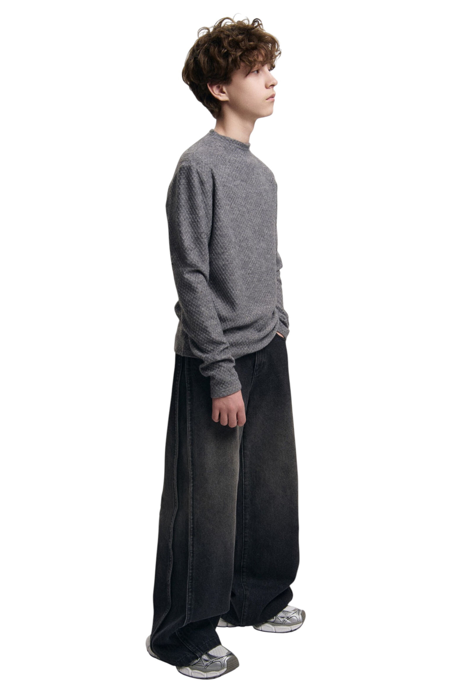 Джинсы АРТ.AT125395,чер,хл-пэ