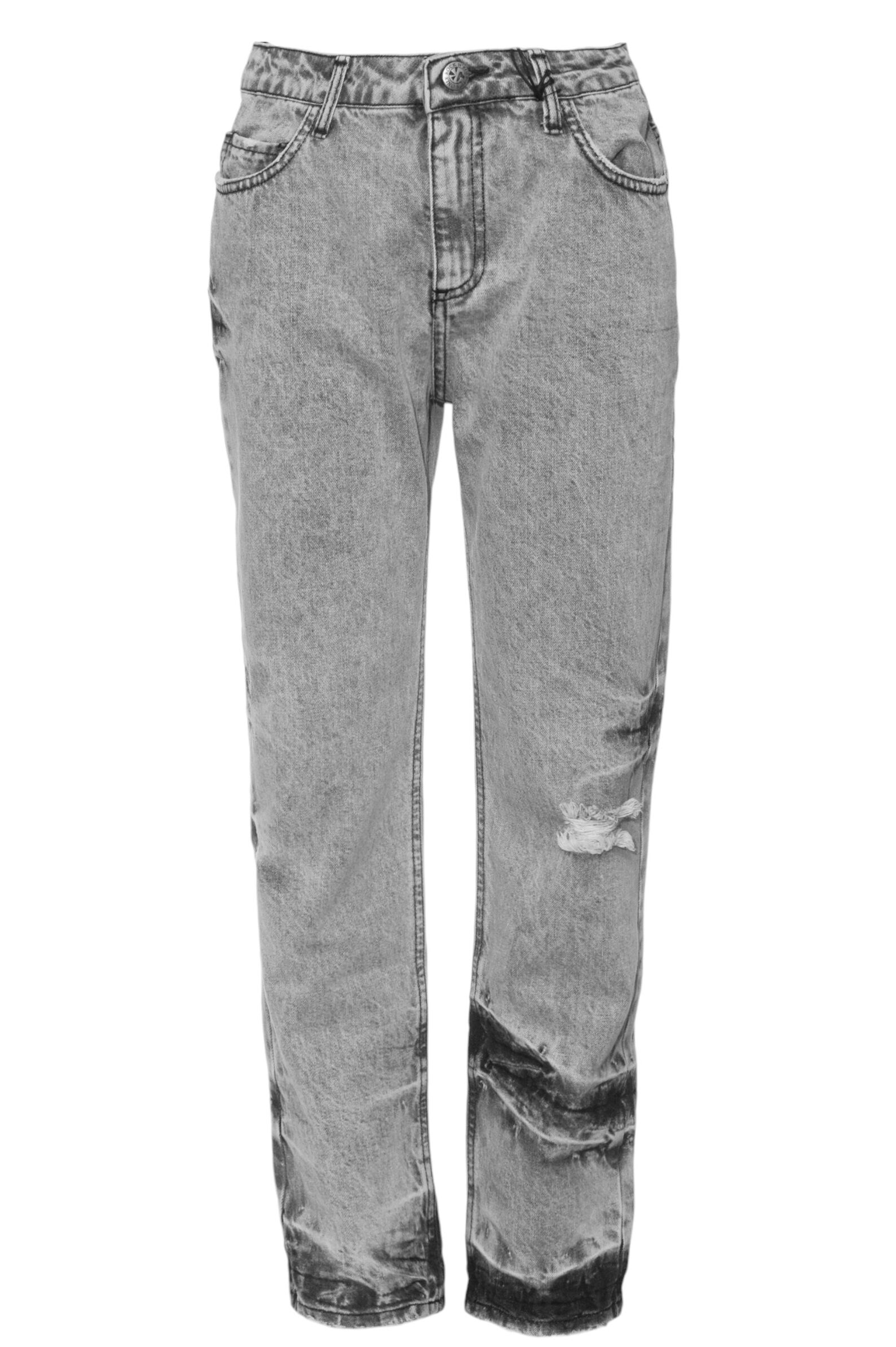 Джинсы мал. АРТ.RBA24027JE,сер,хл