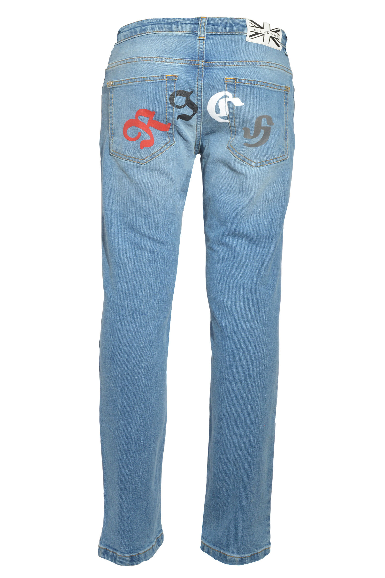 Джинсы мал.АРТ.RBP23147JE,син,хл-эл