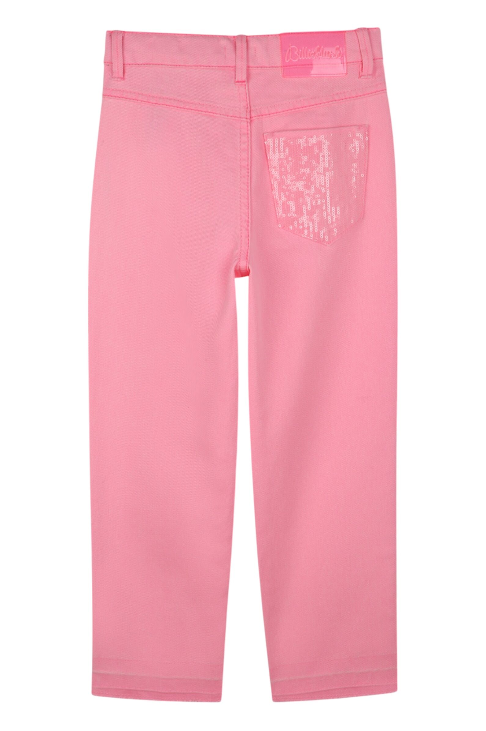 Джинсы дев. АРТ.U20854/462,роз,хл