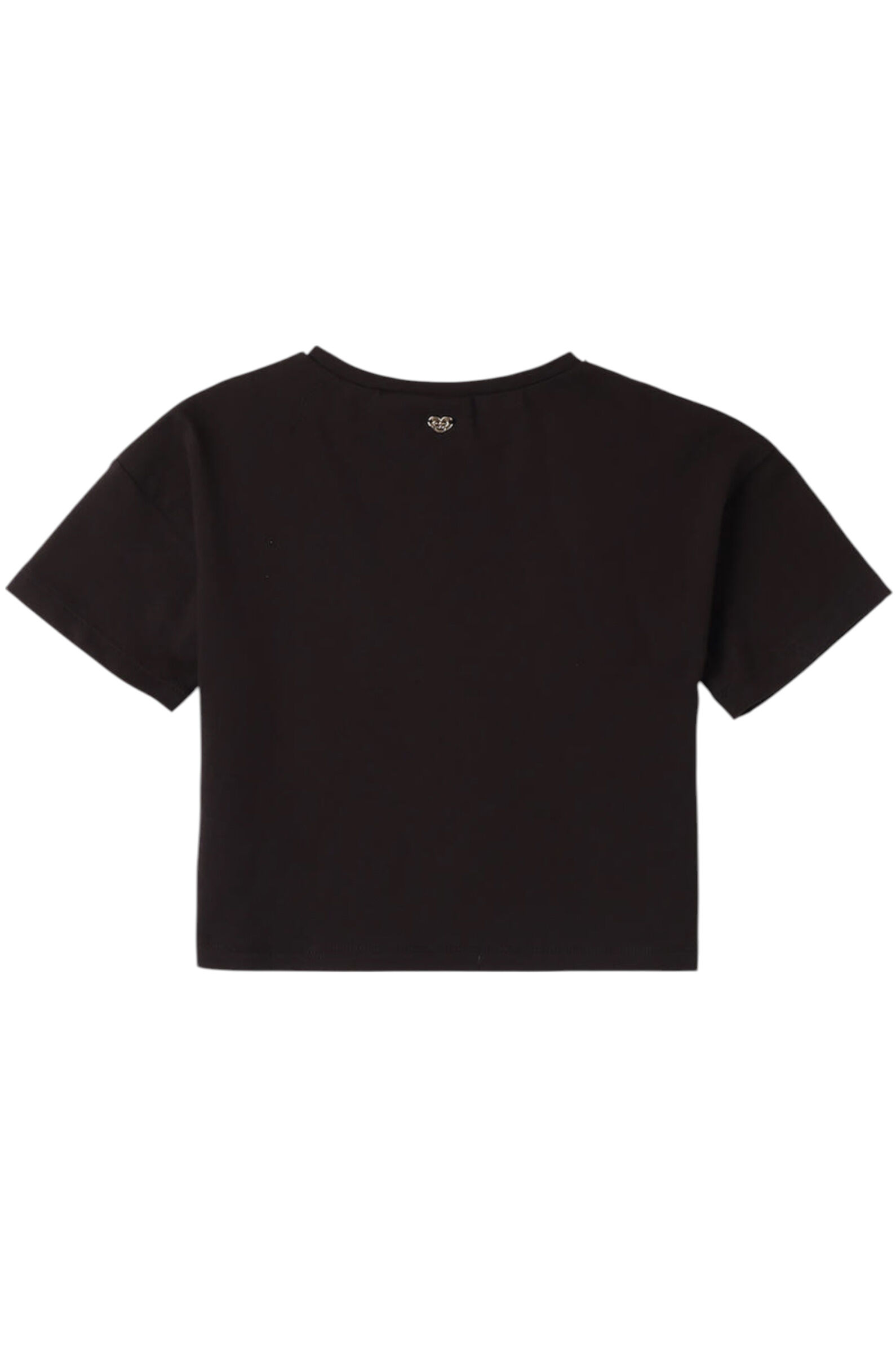 Футболка дев. АРТ.0.B523.00,чер,хл-эл