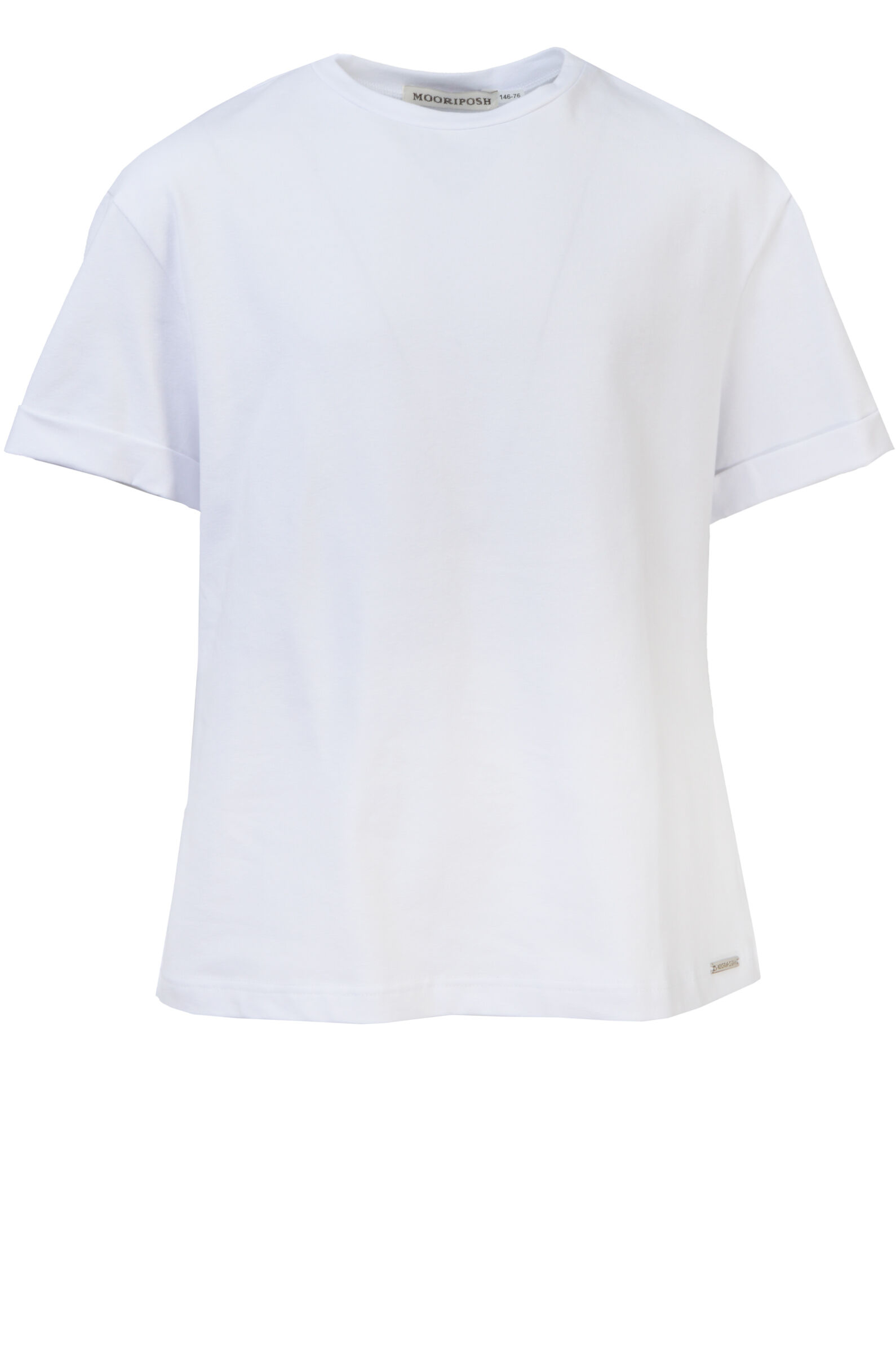 Футболка  дев. АРТ.06162,бел,хл-эл