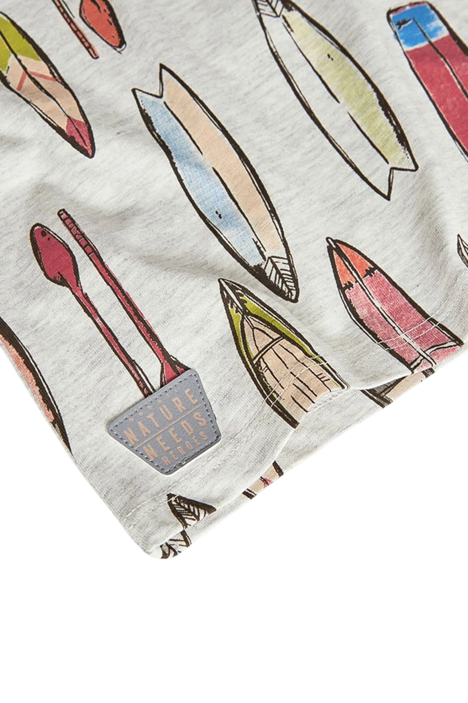 Футболка мал. АРТ.331119,сер-мул,хл