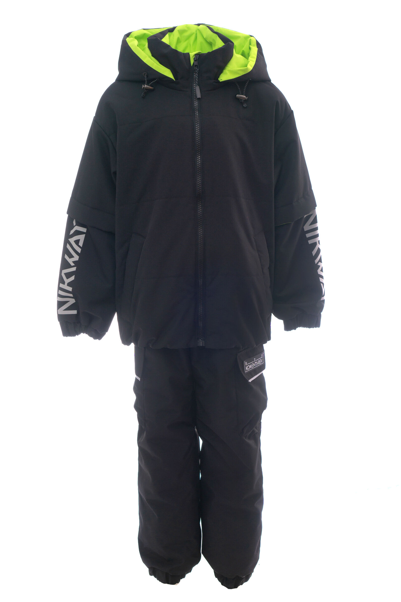 Комплект мал. АРТ.Неон,чер-зел,пэ/пэ