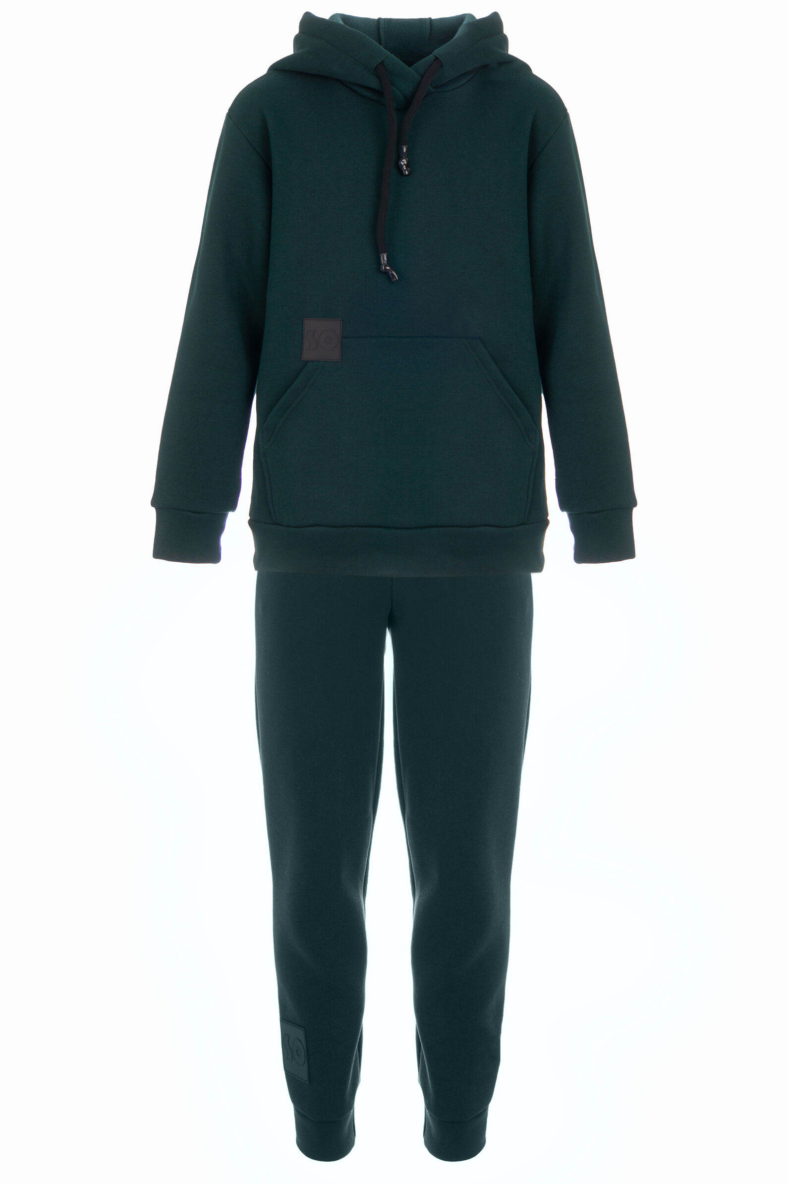 Костюм спорт. дев. АРТ.SR190D500,т.зел,хл-эл