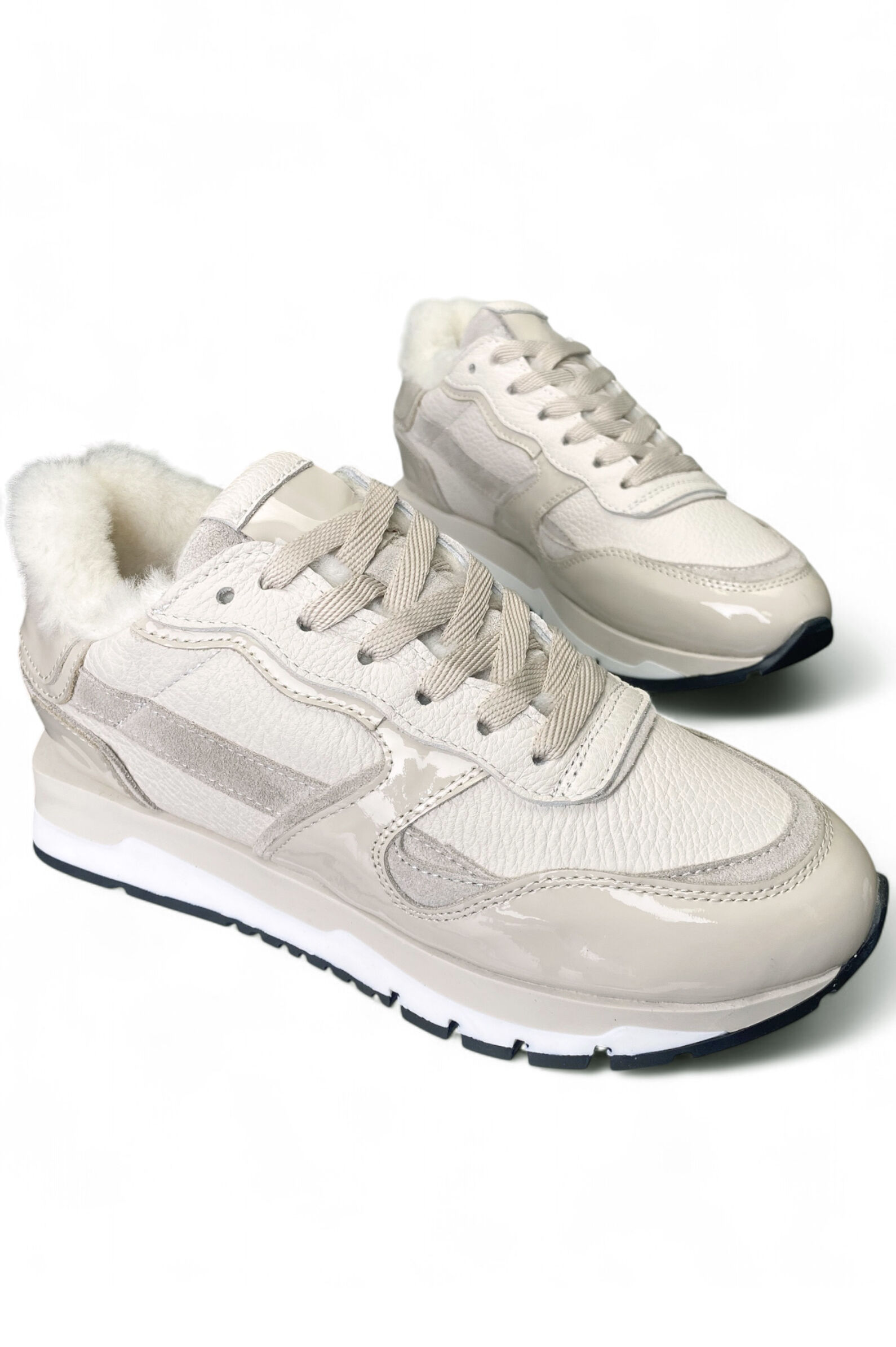 Кроссовки жен. АРТ.25KA-527-1,мол,н.к-з-лак/н.м