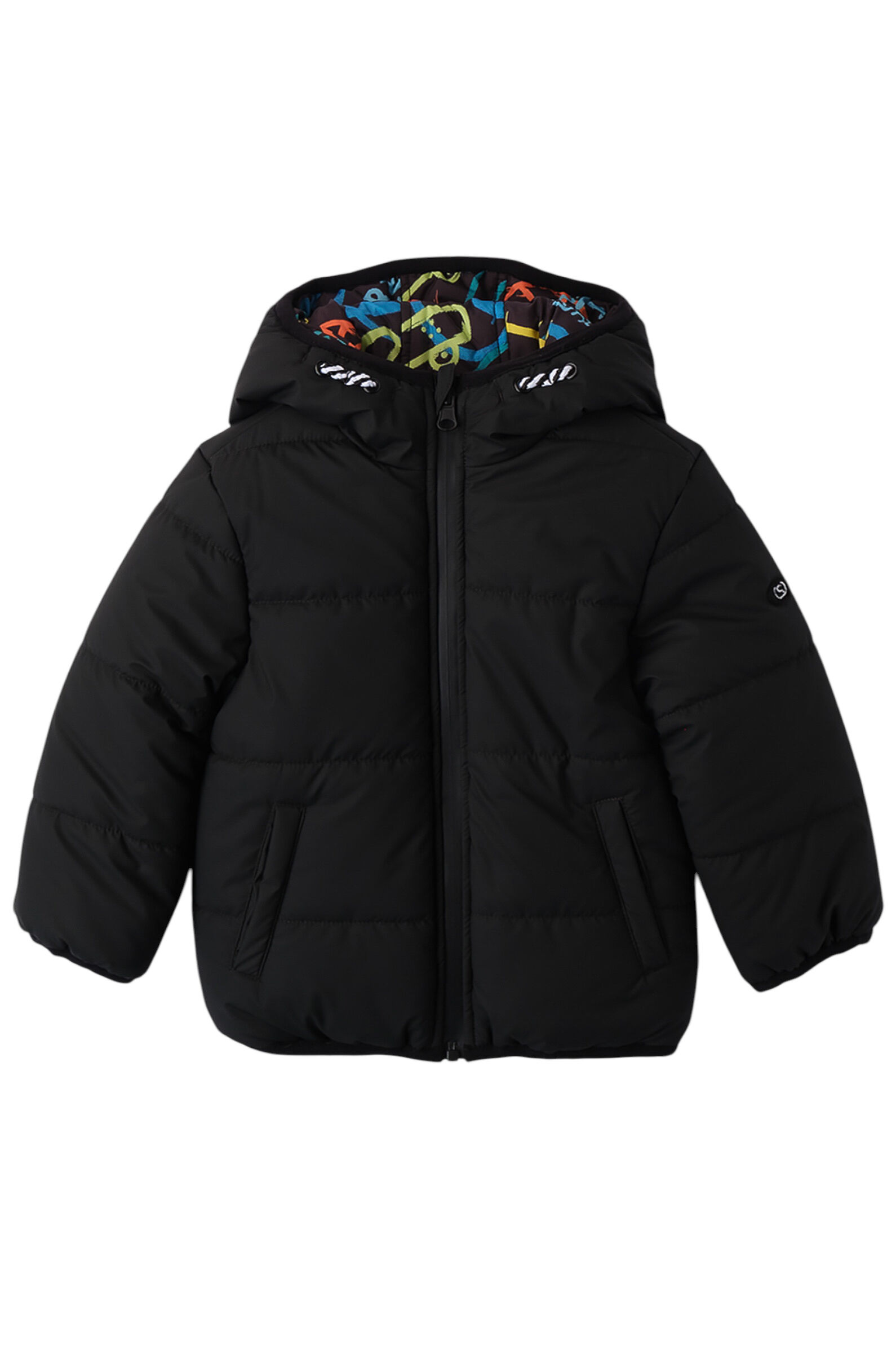 Куртка мал. АРТ.0.A051.00,чер-мул,нейлон-пэ