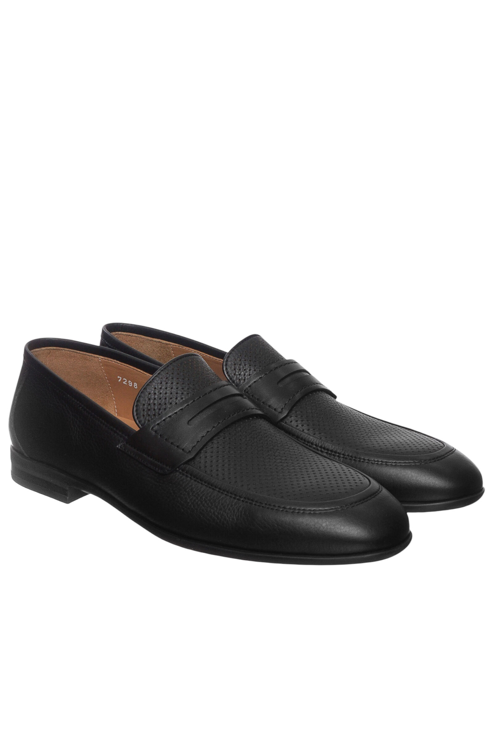 Лоферы муж. АРТ.7298-01,чер,н.к/н.к