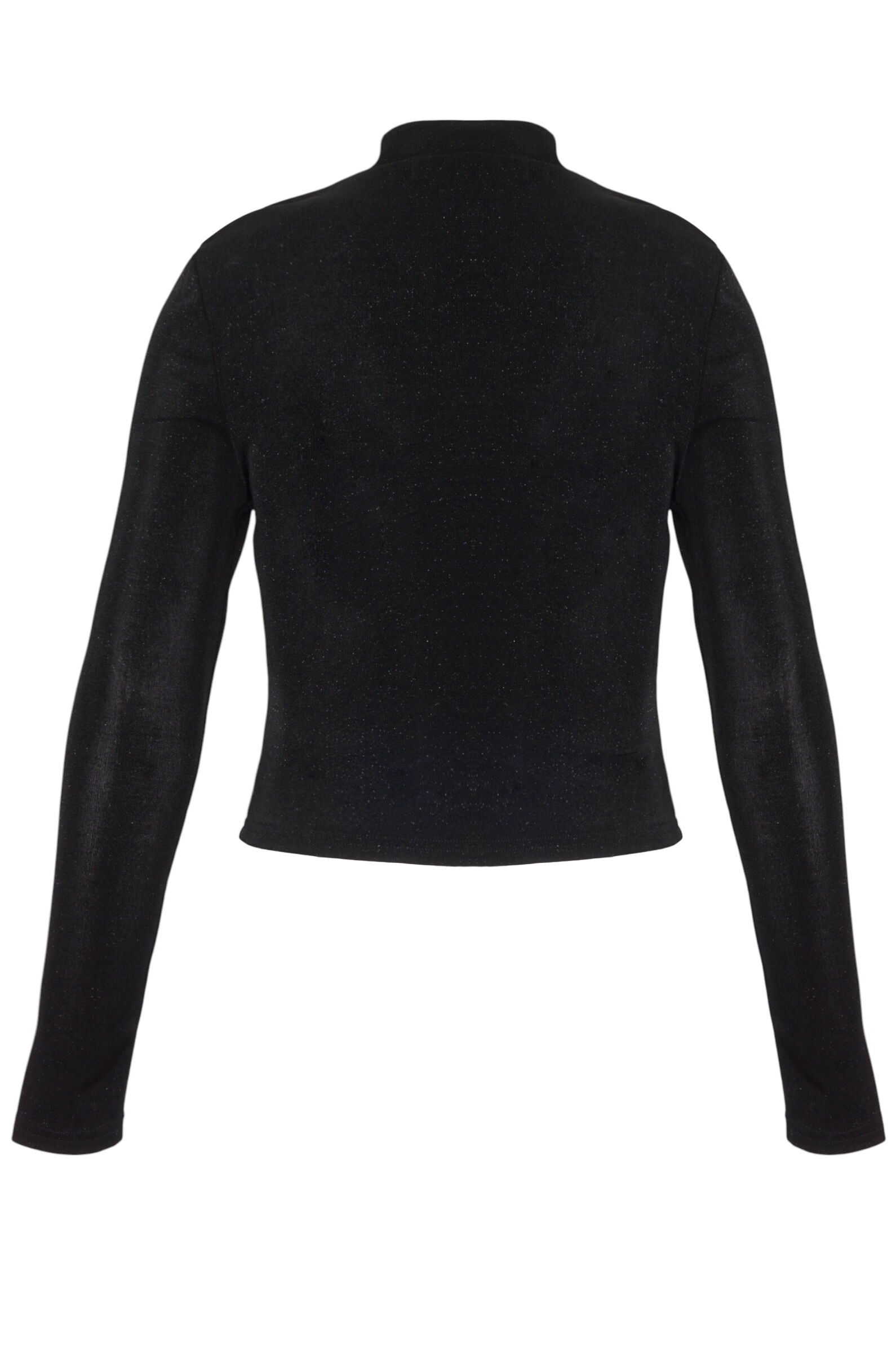 Лонгслив дев. АРТ.2511234,чер,хл-эл