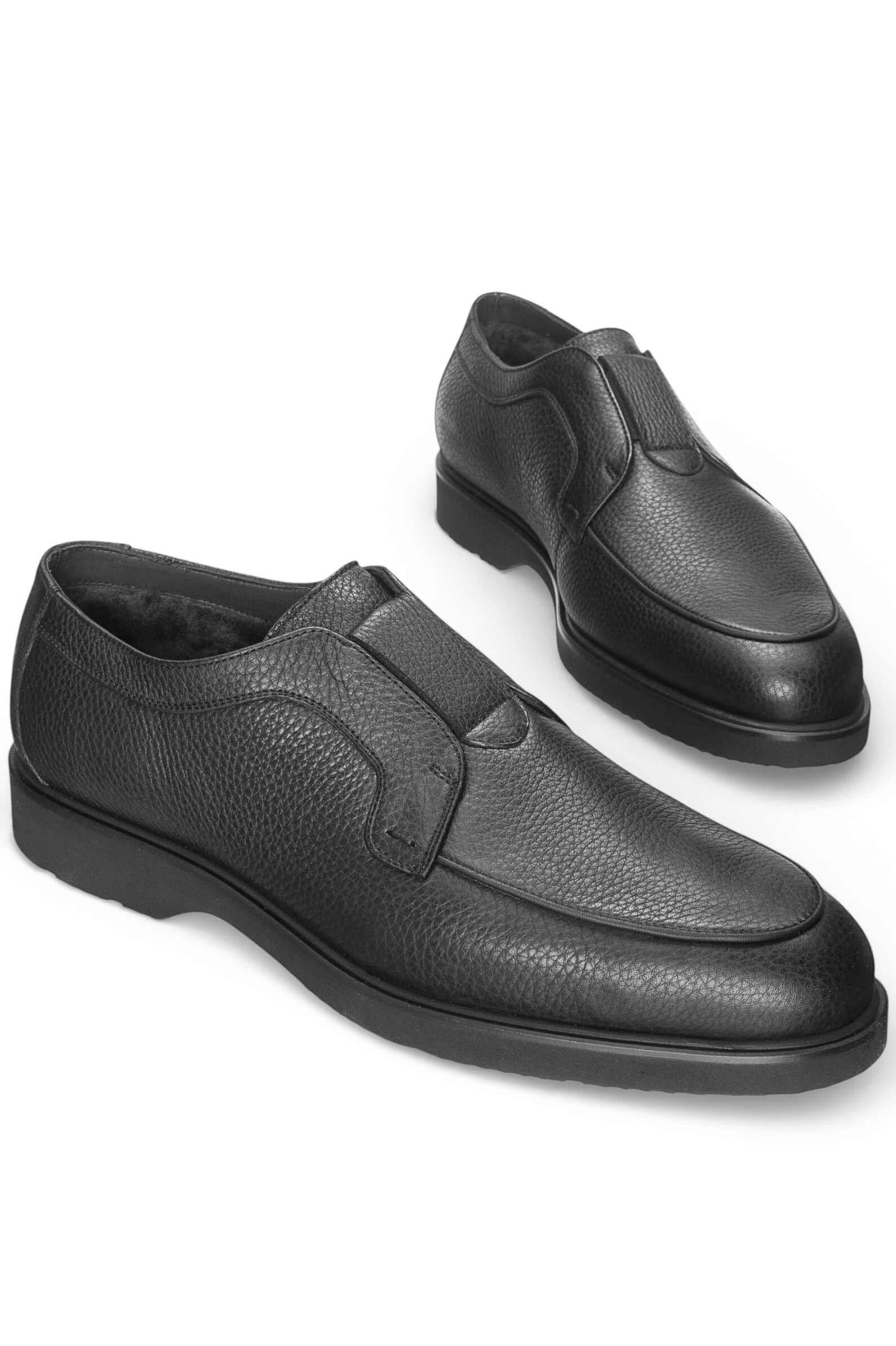 П/ботинки муж. АРТ.7787-02,чер,н.к/н.м