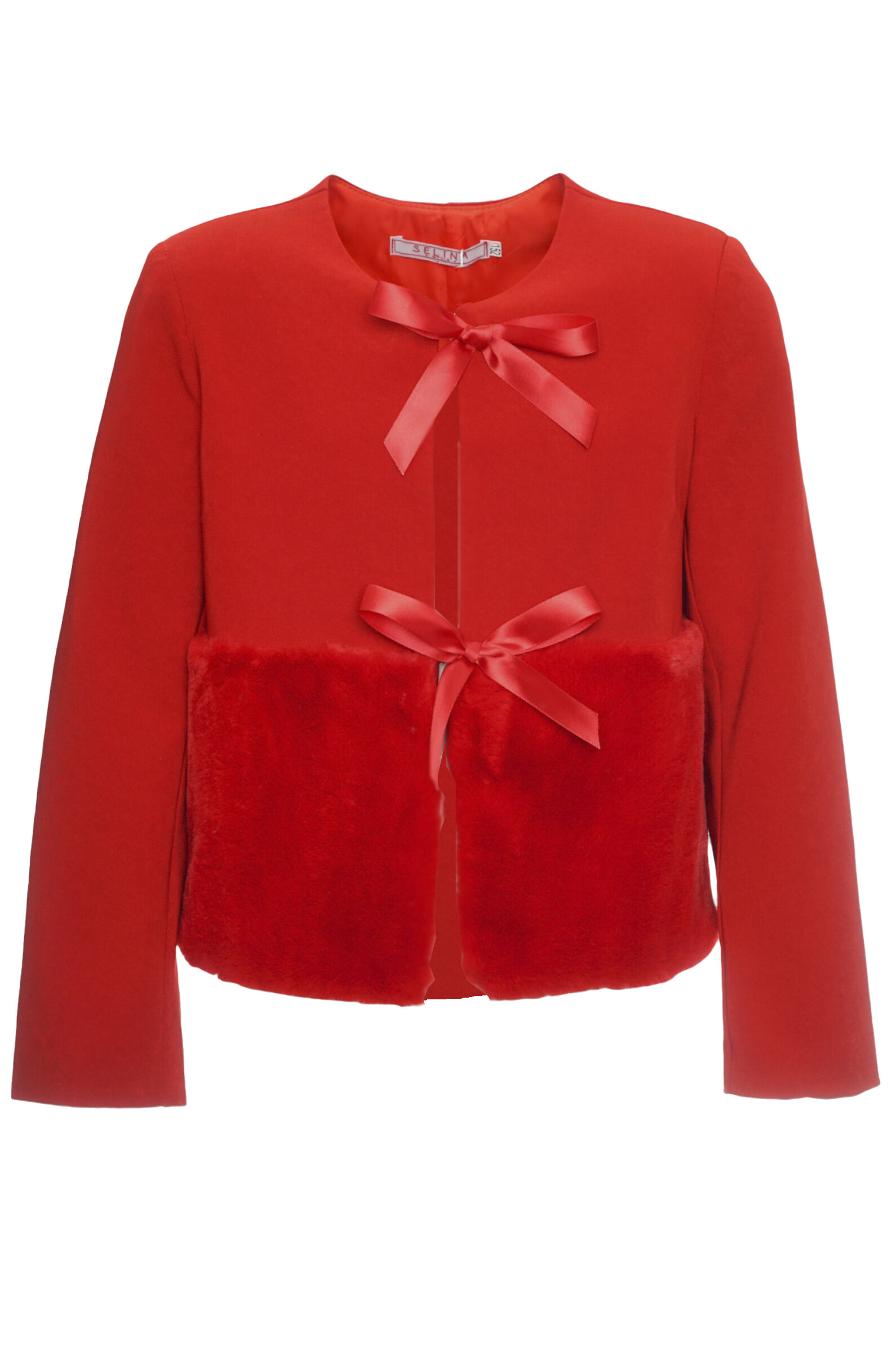 Пиджак дев. АРТ.0616,крас,пэ