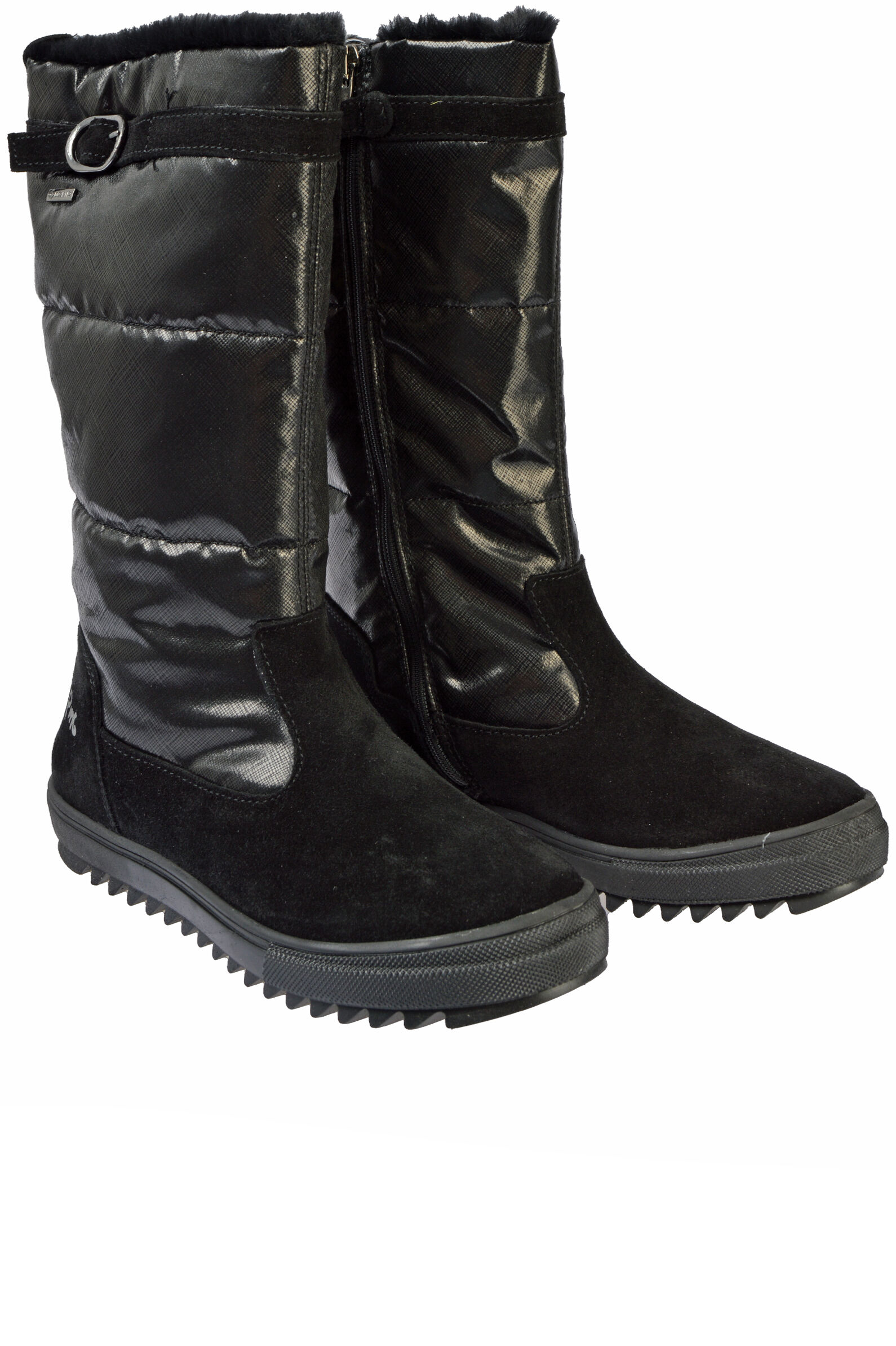 П/сапоги дев. АРТ.4938100,чер,н.з-тек/и.м