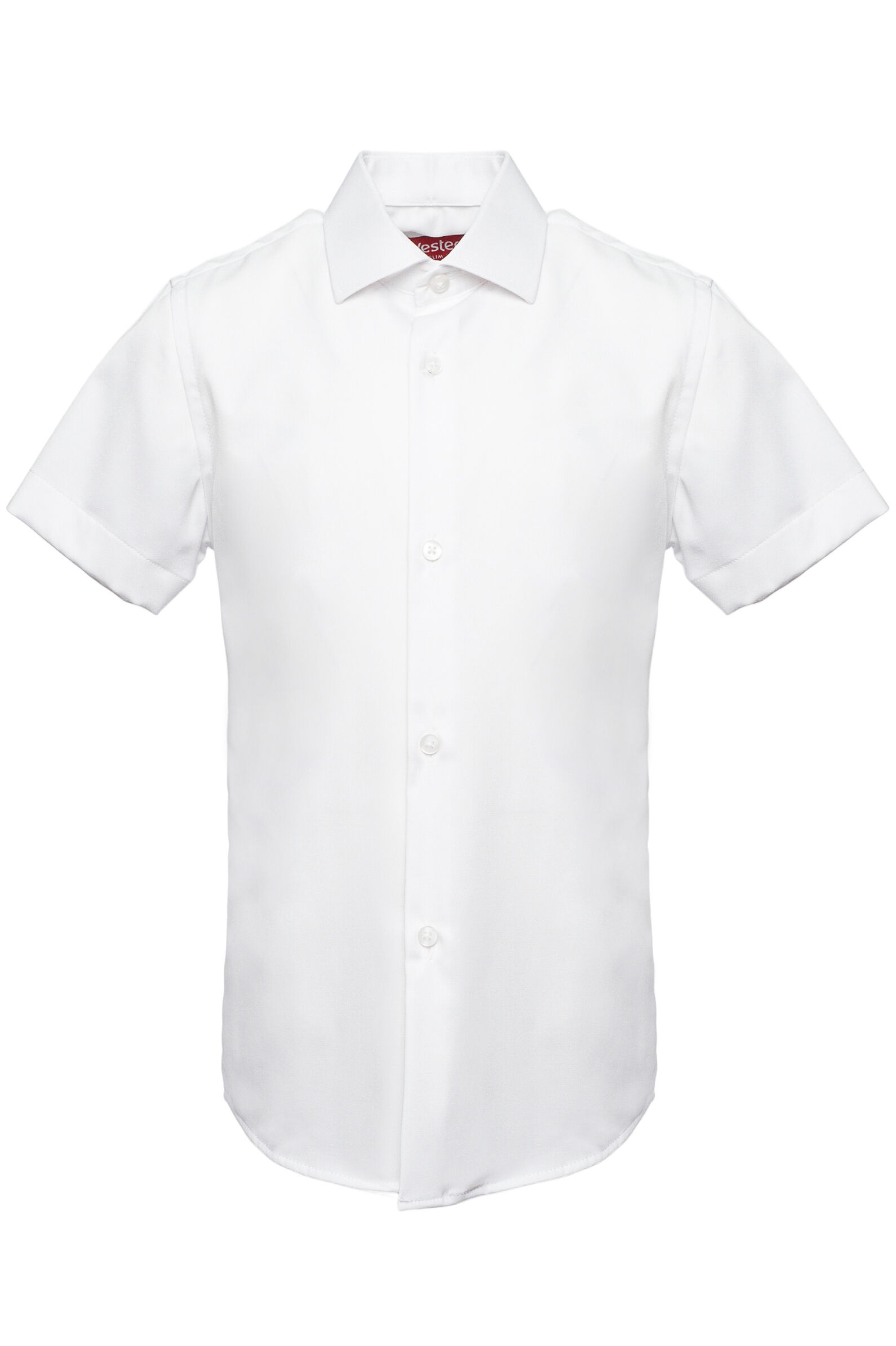 Рубашка мал. АРТ.31318,бел,бамбук-пэ-эл