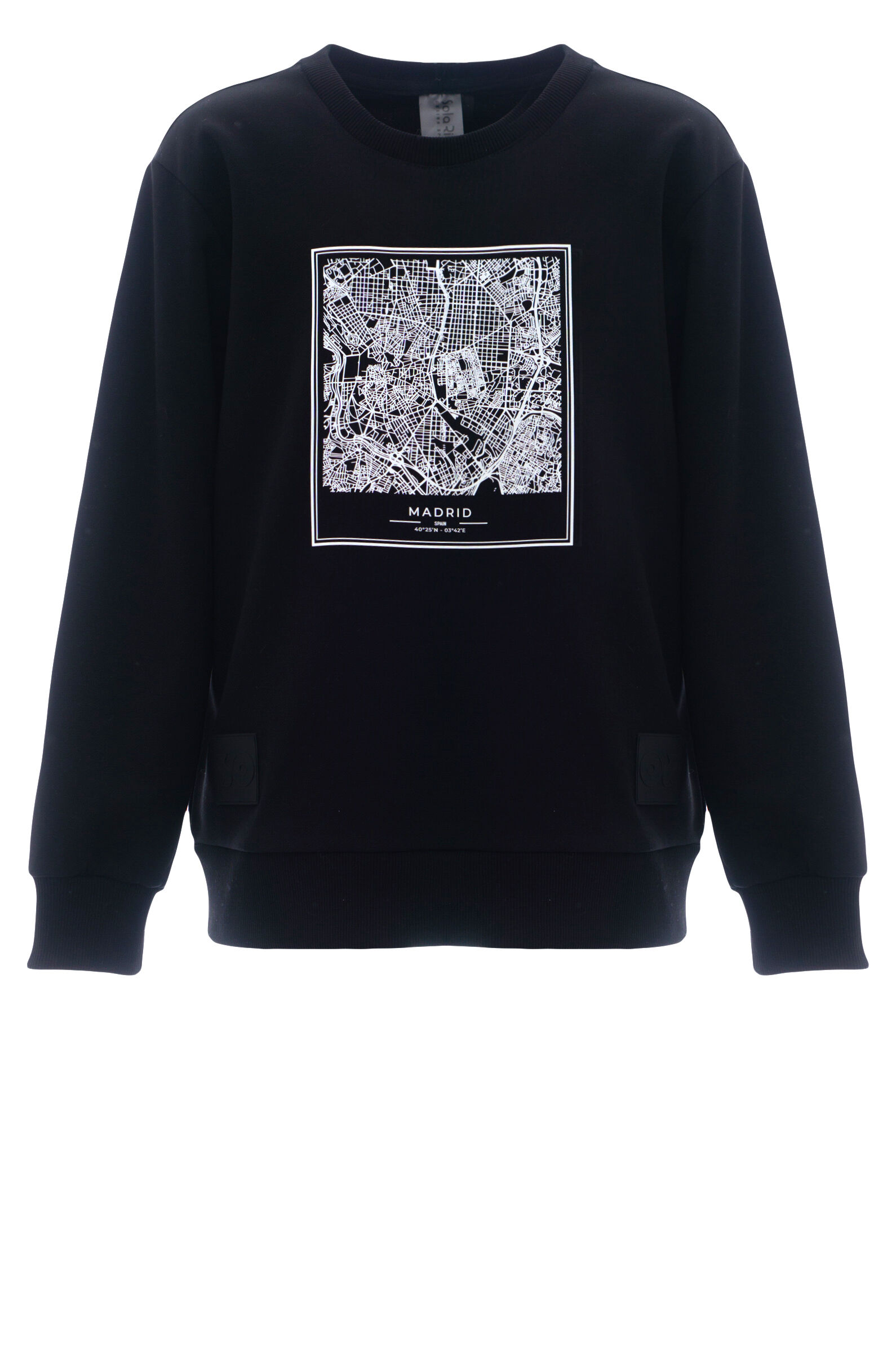 Свитшот дев. АРТ.SR230D900,чер,хл-эл