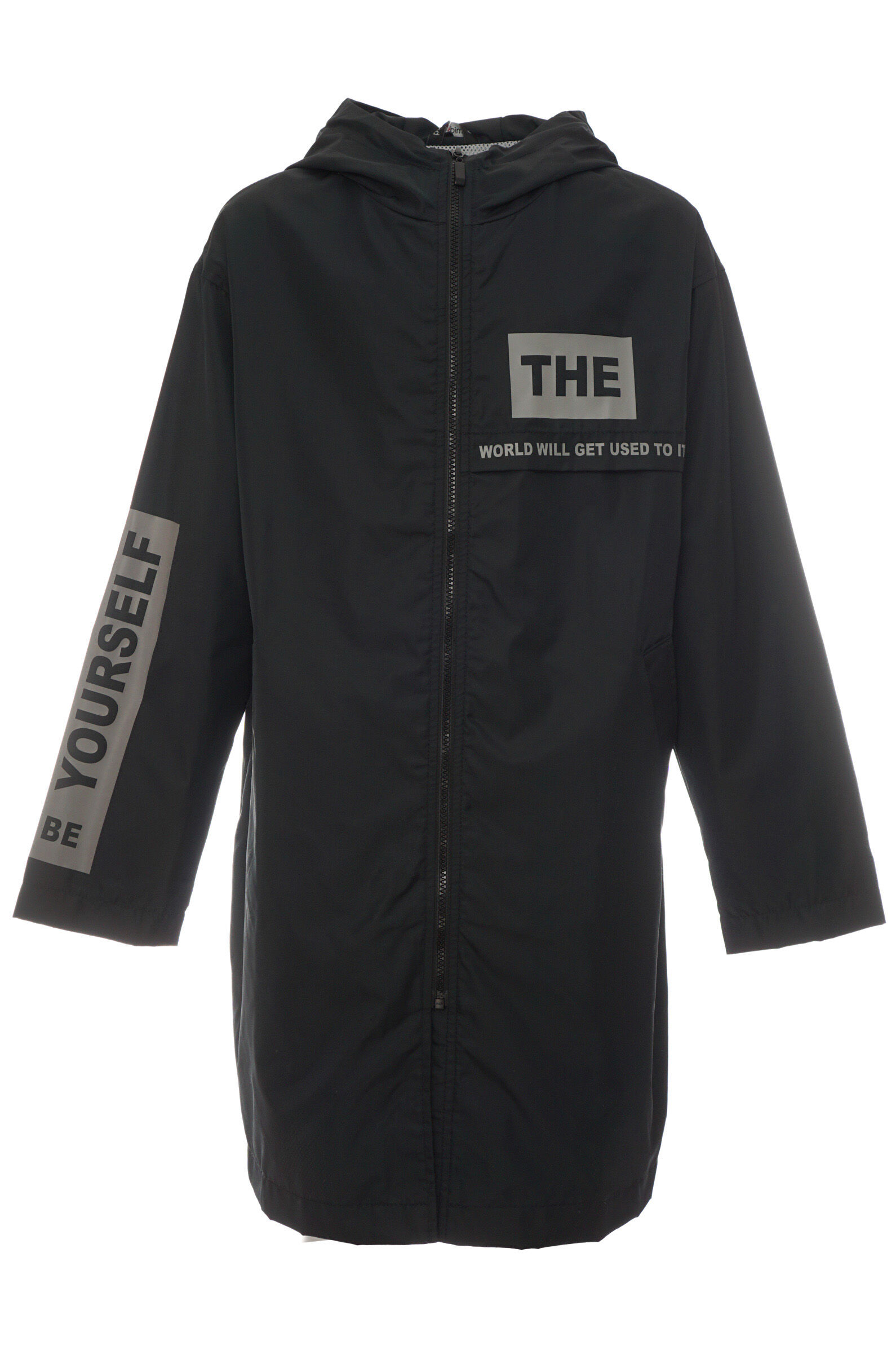 Ветровка дев. АРТ.241171,чер,пэ/пэ