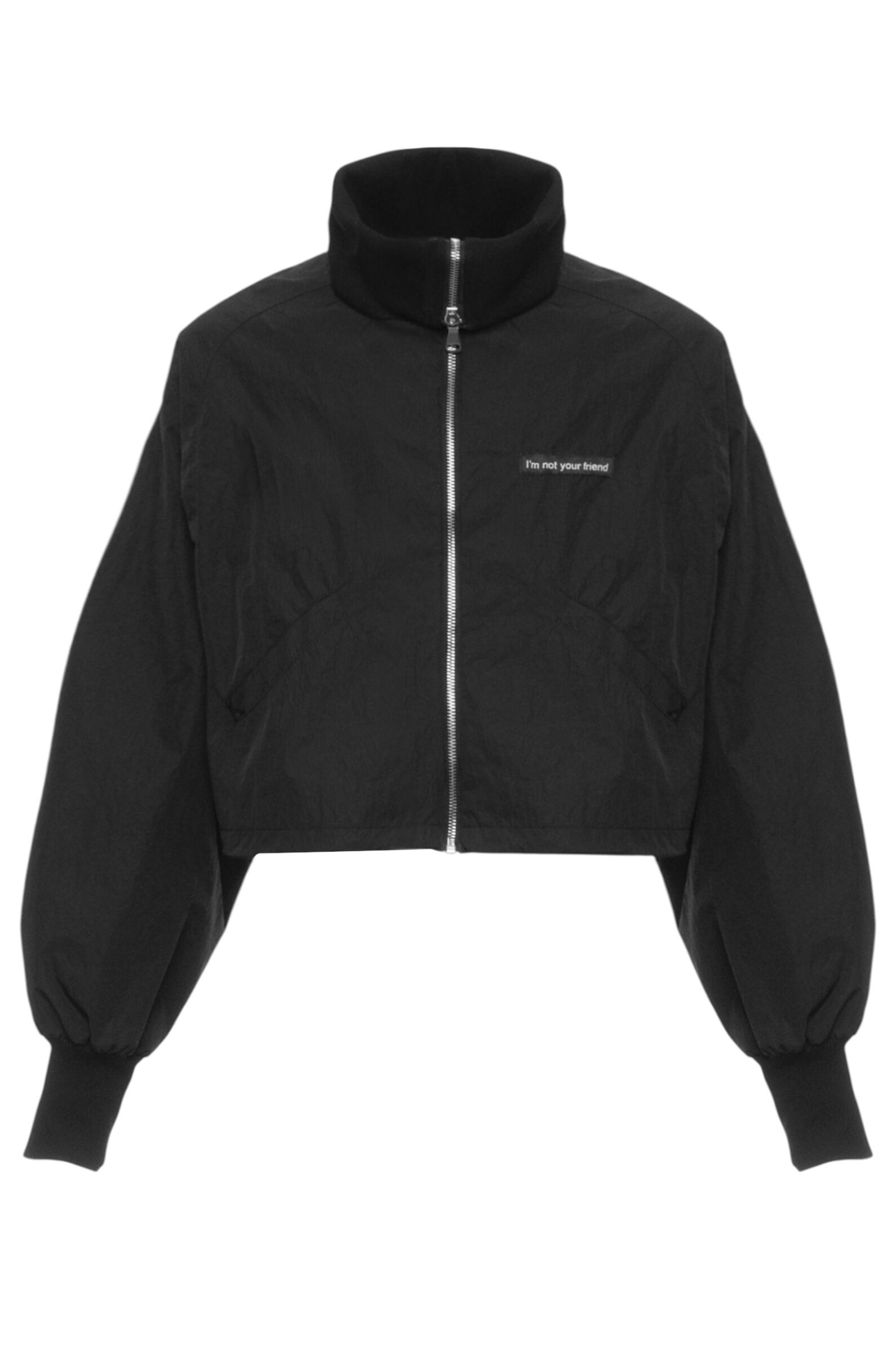 Ветровка дев.АРТ.Pold black,чер,полиэф/пэ